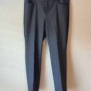 “Sloan” fit, houndstooth pattern Banana Republic slacks